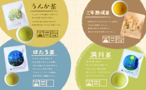 ＜有機栽培＞オーガニック農園TEAセット［無農薬］【B396】