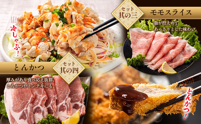 ＜選べる内容量!!＞宮崎県産 豚バラエティーセット 合計4.1kg 人気 小分け 食べ比べ ボリューム 冷凍【C456】 合計4.1kg