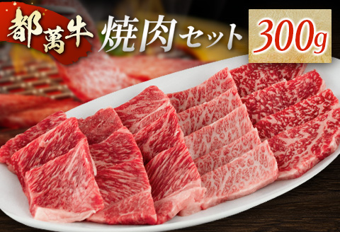 赤身主体の黒毛和牛＜都萬牛＞焼肉セット 300g