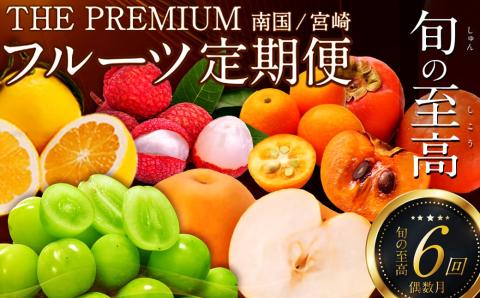 南国宮崎 旬の《至高》フルーツ定期便 偶数月コース（計6回）【F96-24】