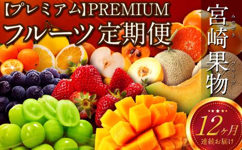 旬のプレミアムフルーツ定期便 12ヵ月コース【F114-25】
