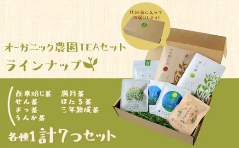 ＜有機栽培＞オーガニック農園TEAセット［無農薬］【B396】