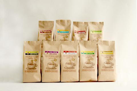 オーソドックスから高級豆まで堪能できる究極コーヒーセット【C18-25】