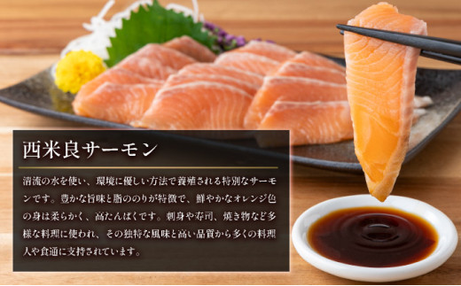 津本式「究極の血抜き」　西米良サーモン 1尾