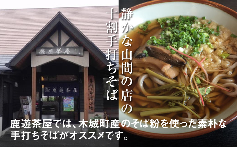 郷の駅「鹿遊茶屋（かなすみちゃや）」お食事券　1,000円分　K04_0006