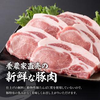 宮崎県産豚肉 小野さんちの豚ロースステーキ 3kg 【 豚肉 豚 肉 宮崎県産 小分け 6パック 】［E10507］