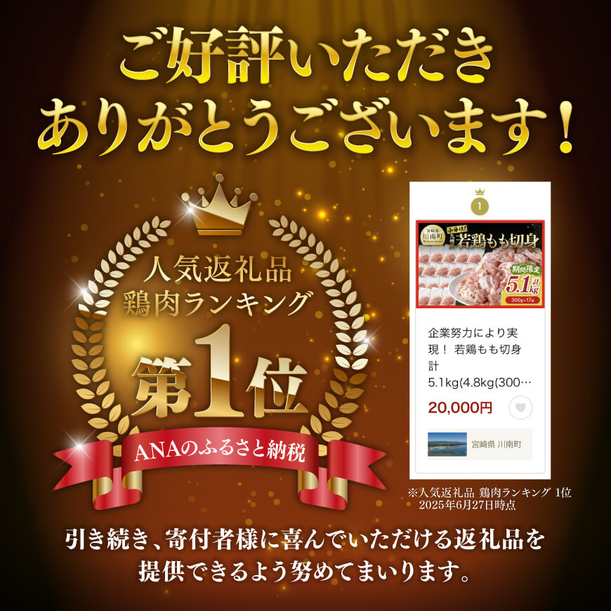 企業努力により実現！ 若鶏もも切身 計5.1kg(4.8kg(300g×16袋)+300g)【 国産 鶏肉 肉 とり もも肉 モモ 5.1kg からあげ 唐揚げ チキン南蛮 送料無料 】 [C00711]