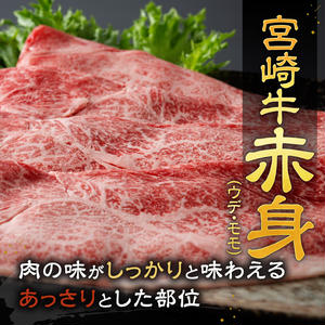 【令和8年3月発送】宮崎牛赤身霜降りすきしゃぶ2種800g 【 肉 牛肉 スライス すき焼き しゃぶしゃぶ 】 [E11123r803] 【令和8年3月発送】