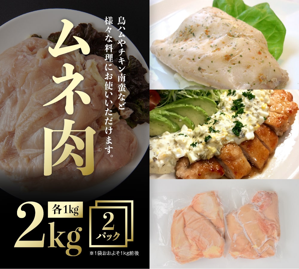 【令和7年12月発送分】宮崎県産若鶏　4種　6.5kg 【 国産 九州産 宮崎県産 鶏肉セット ムネ肉 ササミ 手羽元 ミンチ 鳥肉 とりにく 送料無料 川南町 】 [C06903r712] 令和7年12月発送分