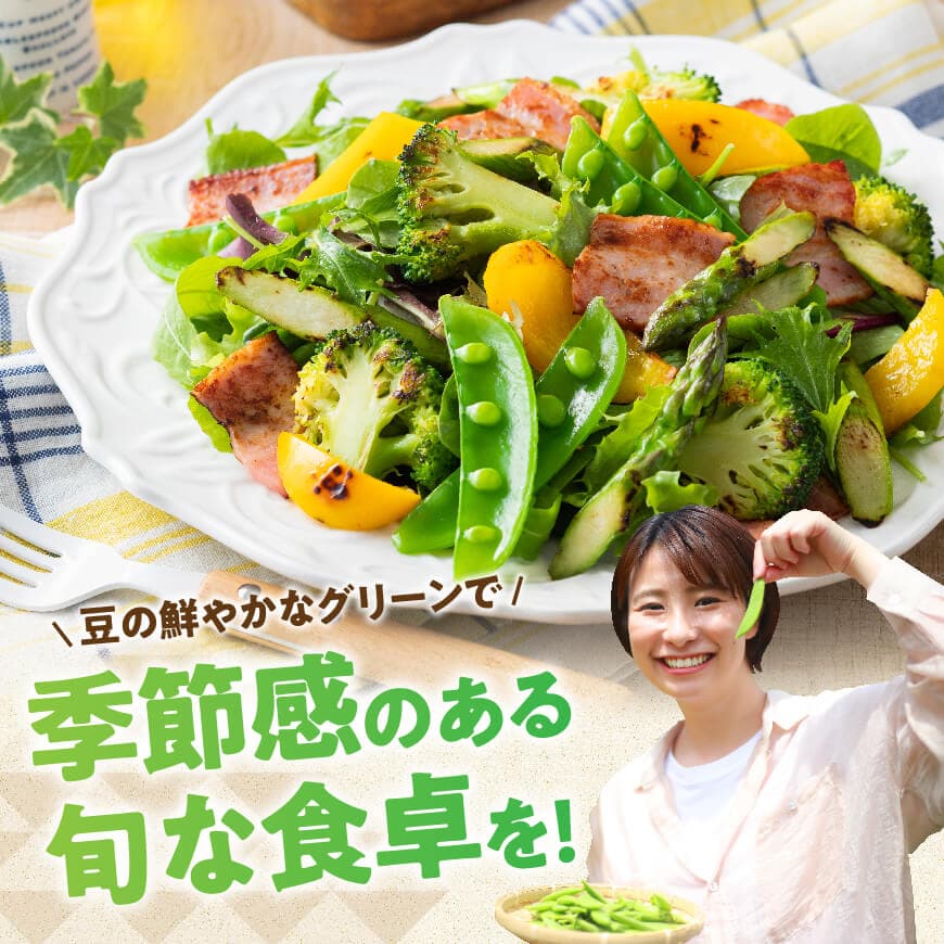 宮崎県産　スナップエンドウ1kg 【 宮崎県産 川南町産 スナップエンドウ 】[C12701]