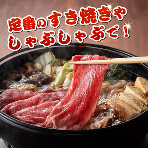 【令和8年3月発送】宮崎牛赤身すきしゃぶ800g(400g×2) 【 肉 牛肉 スライス すき焼き しゃぶしゃぶ 】 [E11119r803] 【令和8年3月発送】