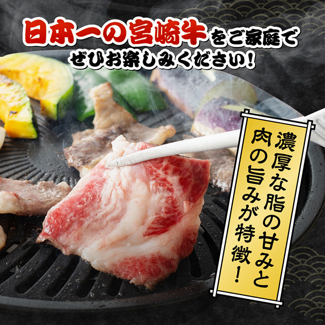 【令和8年1月発送】【訳あり】 宮崎牛 カルビ（ バラ ） 焼肉 1kg 【 肉 牛肉 焼肉 BBQ 焼き肉 焼くだけ おかず 簡単調理 】[E11138r801] 【令和8年1月発送】
