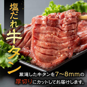 【令和8年3月発送】宮崎牛赤身焼肉＆塩だれ牛タン　計900g 【 肉 宮崎牛 赤身 牛肉 牛たん たん 厚切り 塩ダレ 塩だれ タン 味付き BBQ 焼肉 焼き肉 焼くだけ おかず 簡単調理 】 [E11147r803] 【令和8年3月発送】