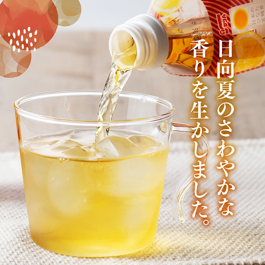 サンA 日向夏 紅茶 HINATA TEA 500mlＰＥＴ 24本 入り×2ケース 【飲料 日向夏 紅茶 PET セット ジュース 長期保存 送料無料】 [C03014]