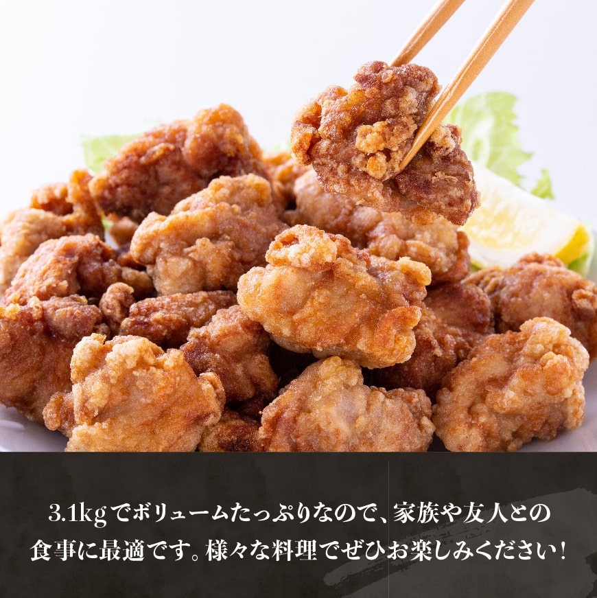 【令和8年2月発送】【小分け】宮崎県産若鶏もも肉3.1kg（310g×10袋）　鶏肉[C06909r802] 令和8年2月発送