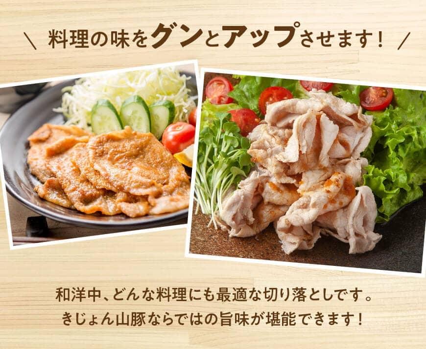 【12ヶ月定期便】宮崎県産豚肉「きじょん山豚」切り落とし計3.5kg（500g×7パック）【肉 豚 豚肉 切り落とし】 [D07501t12]