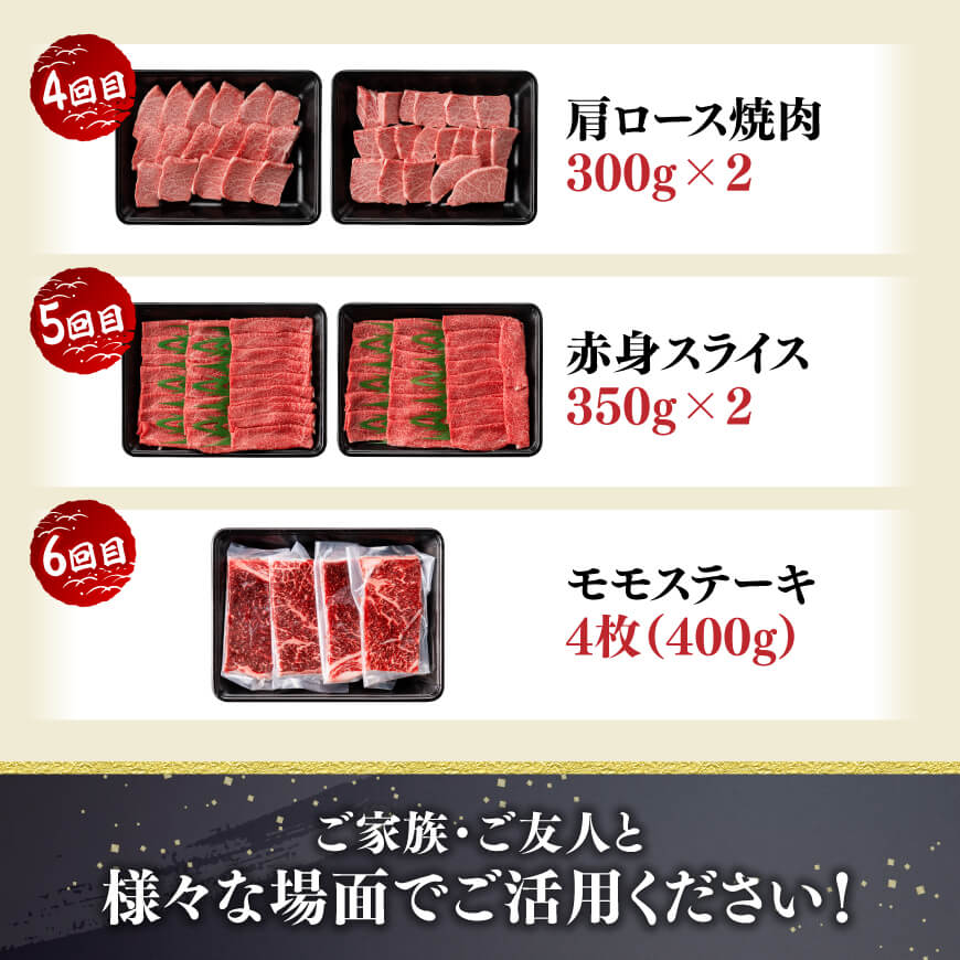 【6ヶ月定期便】 宮崎牛定期便　牛肉[C11122t6]
