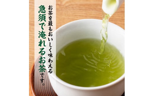 宮崎県産茶　深蒸煎茶（赤）100ｇ10袋セット 【 九州産 宮崎県産 川南町産 茶 お茶 国産茶 飲料 日本茶 飲みやすい 使いやすい 】[C08701]