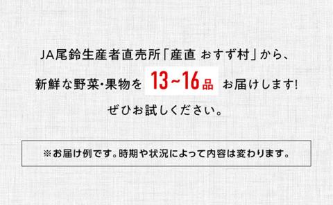 産直　おすず村　厳選詰め合わせセット（大） 【 旬野菜 フルーツ 直売所 産地直送 宮崎県産 】[G3803]