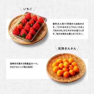 【定期便】産直おすず村 季節の野菜と果物 厳選 詰め合わせセット（小） 【 旬野菜 フルーツ 直売所 産地直送 宮崎県産 】[G3802]