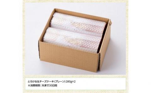 『押川春月堂本店』とろける生チーズケーキ（プレーン2個） スイーツケーキチーズケーキ洋菓子おまけつきケーキ [H2703]