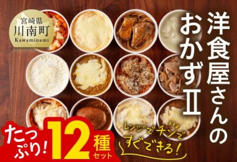 まちの洋食屋さんのおかずⅡ 12種セット 【 ハンバーグ ドリア グラタン カレー チキン 鶏肉 レンチン おかず 】[C01201]