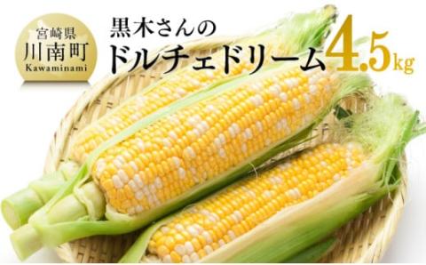 【令和8年発送】黒木さんのドルチェドリーム4.5kg【 数量限定 季節限定 産地直送 とうもろこし コーン とうきび 野菜 】[C10901]