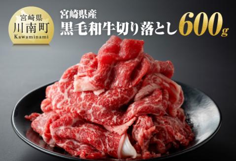 宮崎県産黒毛和牛切り落とし600g 【 肉 牛肉 牛 宮崎牛 炒め物 2パック 日本ハム 】［E11009］