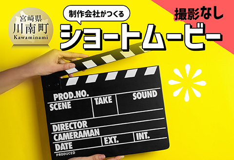 記録や記念にいかがですか？制作会社がつくるショートムービー（撮影なし） 【 記念 記録 映像制作 ショートムービー ハナビヤ 】 [C12401]