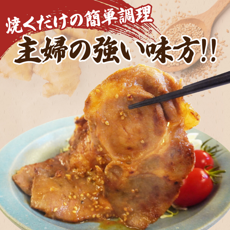 焼くだけ!!味付き生姜焼き(計1kg) _T006-006【豚 豚肉 冷凍 国産 人気 ギフト おかず 食品 お肉 生姜焼き お弁当 惣菜 送料無料 プレゼント】