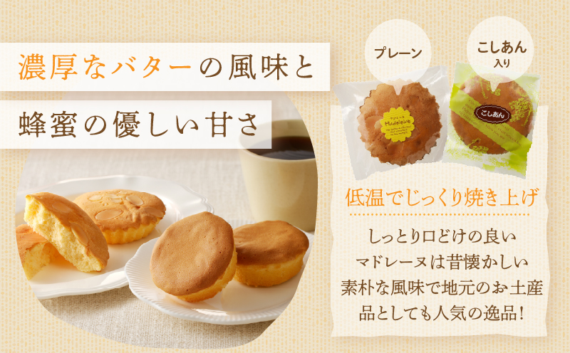 【2週間以内発送】老舗菓子舗のマドレーヌ2種セット(合計8個)_T035-0051【焼き菓子 スイーツ 詰め合わせ 洋菓子 人気 ギフト 食品 贈り物 お土産 デザート 加工品 送料無料 プレゼント】