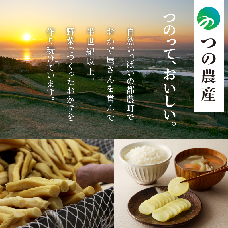 【2週間以内発送】つの農産お漬物ギフトセット_T037-002 【漬物 おかず 野菜 加工品 国産 人気 ギフト つけもの 食品 和食 ご飯 漬け物 送料無料 プレゼント】