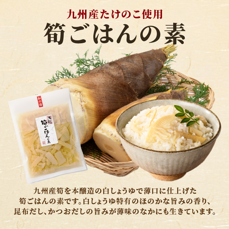 ＼ポスト投函／筍ごはんの素（2合用）_T037-0131【漬物 おかず 野菜 加工品 国産 人気 ギフト つけもの 食品 和食 ご飯 贈り物 送料無料 プレゼント】