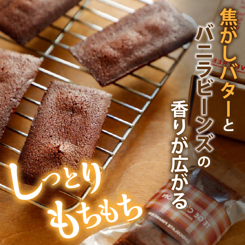 【2週間以内発送】≪グルテンフリー≫米粉のチョコフィナンシェ(計10個)_T038-015【スイーツ お菓子 国産 人気 ギフト 食品 菓子 贈り物 お土産 デザート 加工品 送料無料 プレゼント】