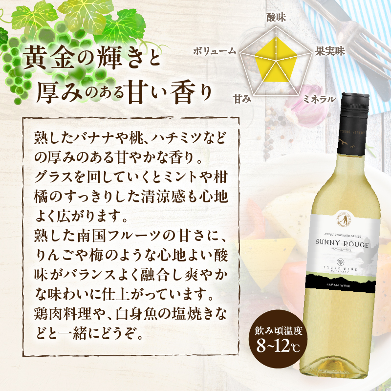 【数量限定】サニールージュ(計1本) _T014-025【酒 飲料 アルコール 国産 人気 ギフト 飲料 食品 お酒 お土産 限定品 贈り物 送料無料 プレゼント】