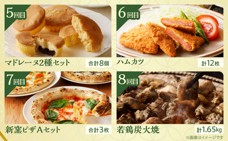 ≪12か月お楽しみ定期便≫都農町定期便(梅) _T999-0083【肉 加工品 デザート 国産 人気 ギフト 食品 自家製 簡単調理 贈り物 お土産 送料無料 プレゼント】