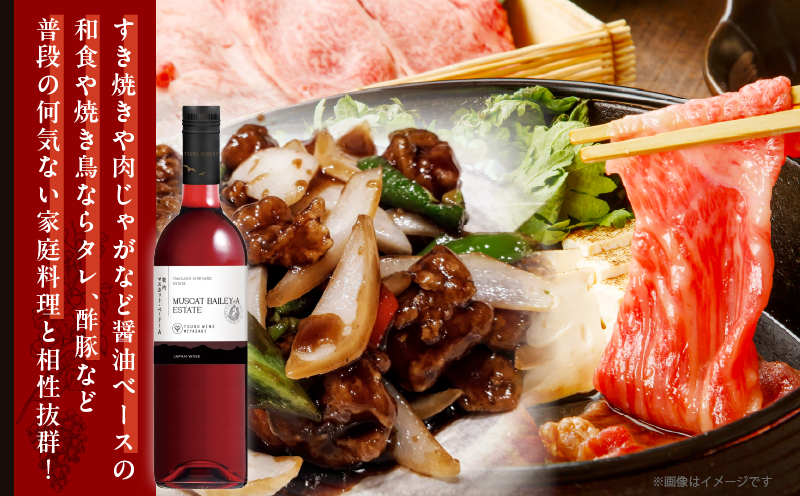 【数量限定】牧内マスカット・ベーリーAエステート 2本セット_T014-056【人気 ギフト 飲料 お酒 BBQ お土産 限定品 贈り物 送料無料 プレゼント ワイン 酒 アルコール 国産】