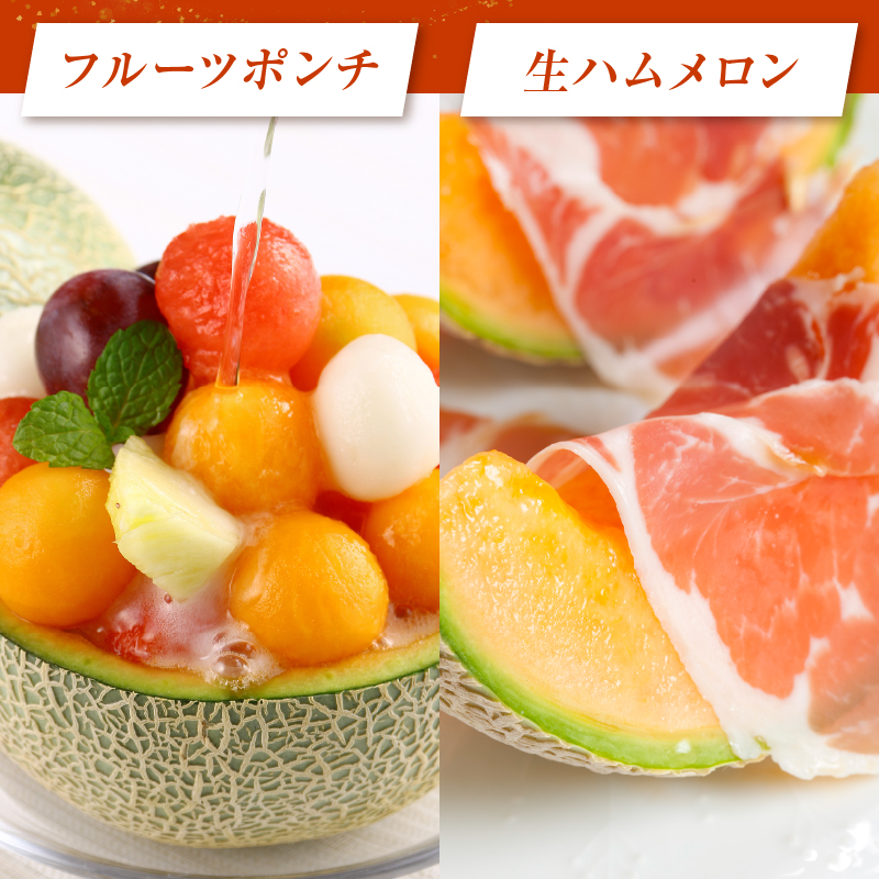 先行予約≪期間限定≫都農町産「赤肉メロン」計2玉 フルーツ 果物 デザート 国産_T015-0061-F【人気 ギフト 食品 旬 くだもの 果実 贈り物 お土産 送料無料 プレゼント】