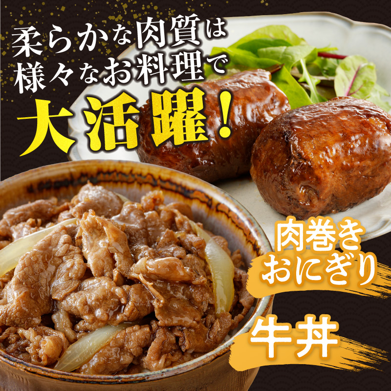 ≪肉質等級4等級以上≫黒毛和牛赤身スライス(計500g)_T030-0883【肉 牛 牛肉 おかず 国産 人気 ギフト 食品 すき焼き しゃぶしゃぶ BBQ 贈り物 送料無料 プレゼント】