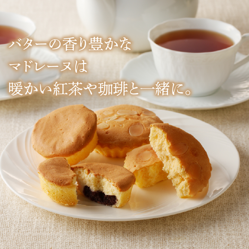 【2週間以内発送】老舗菓子舗のマドレーヌ2種セット「合計6個・個包装」_T035-020【焼き菓子 スイーツ 詰め合わせ 洋菓子人気 ギフト 食品 贈り物 お土産 デザート 加工品 送料無料 プレゼント 】