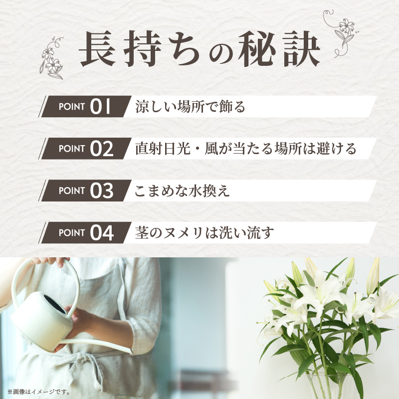 【2週間以内発送】≪期間限定≫LA ユリ(オレンジ) 約15本_T045-0071【生花 切花 百合 国産 人気 ギフト 花 花束 生花 植物 鑑賞用 贈り物 お土産 送料無料 プレゼント】