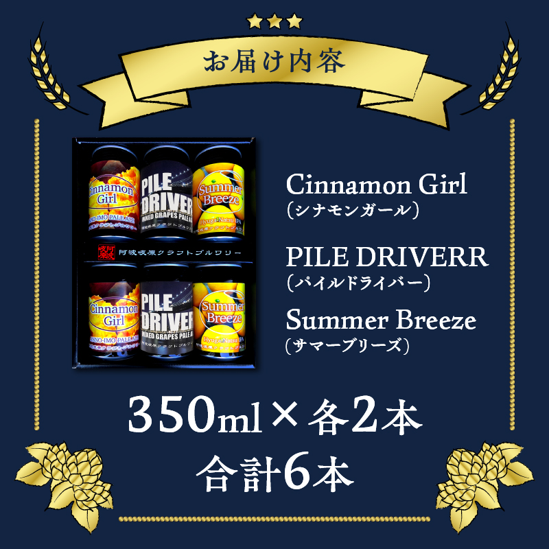【2週間以内発送】都農クラフトビール詰め合わせ6本セット_T016-0031【酒 アルコール 飲料 国産 人気 ギフト お酒 地酒 晩酌 BBQ 贈り物 お土産 送料無料 プレゼント】