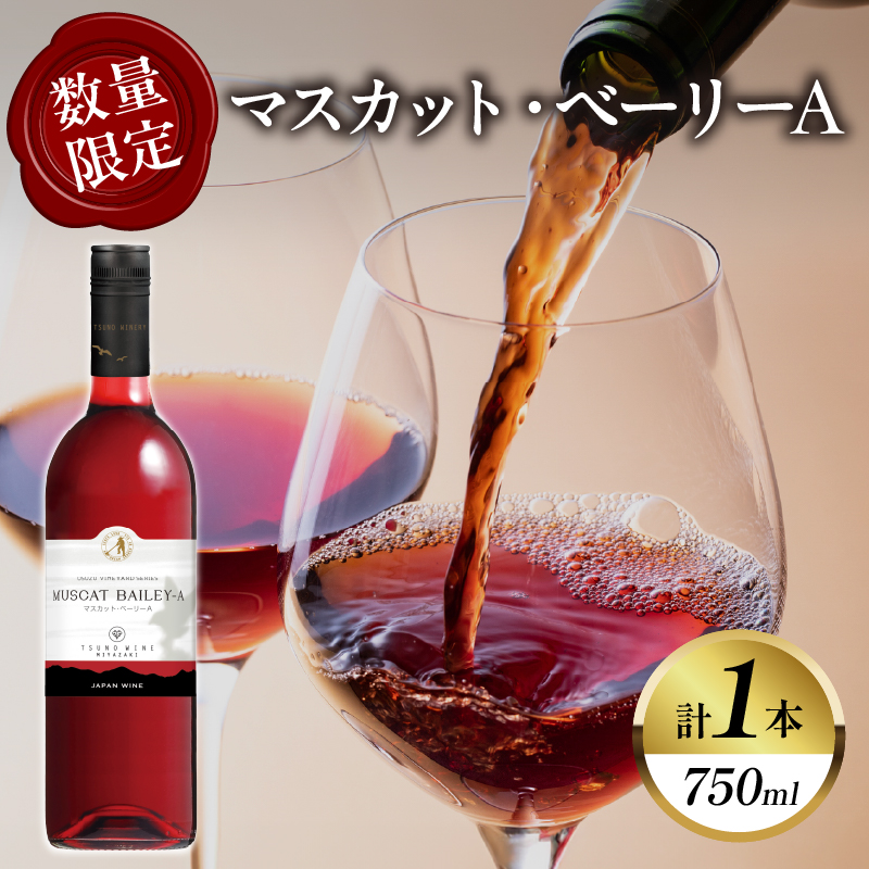 【数量限定】マスカット・ベーリーA (計1本) _T014-024【酒 飲料 アルコール 国産 人気 ギフト 飲料 食品 お酒 お土産 限定品 贈り物 送料無料 プレゼント】