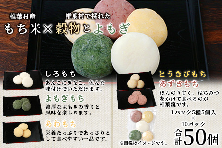 焼畑農家がつくった5種のお餅バラエティセットB(白もち よもぎもち とうきびもち あずきもち あわもち)【日本三大秘境の地「椎葉村」からお届け】送料無料 宮崎県 宮崎 椎葉村 椎葉 餅 雑穀 もち モチ セット 食べ比べ 焼き餅 焼餅 正月 お祝い 祝い 美味しい うまい やきもち もち米 焼きもち 白もち よもぎもち 蓬もち とうきびもち あずきもち 小豆もち あわもち 粟もち【YS-50】