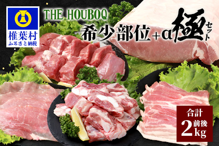 宮崎県産 THE HOUBOQ 豚肉希少部位＋α極セット≪スペアリブ・軟骨・ヒレ・ロースブロック・バラしゃぶ・モモスライス≫［宮崎県 椎葉村 国産 国産豚 ぶた 豚 ポーク 豚肉 にく おにく 肉 お肉 やきにく 焼肉 バーベキュー BBQ 冷凍 料理 日本三大秘境］【HB-93】
