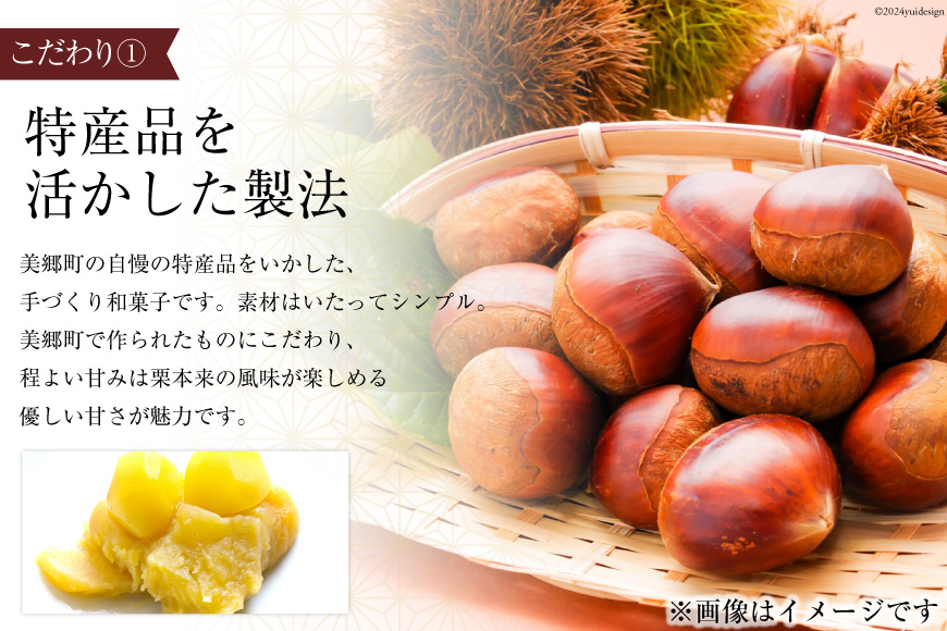 3回 定期便 和菓子 栗きんとん 180g×2本 [農林産物直売所 美郷ノ蔵 宮崎県 美郷町 31ab0128] 和栗くり 菓子 宮崎県産 産 国産 冷蔵 箱なし 簡易包装 お菓子 おやつ 手作り 手づくり