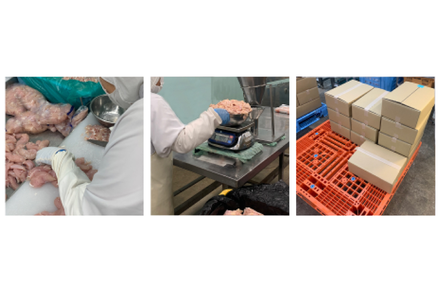 鶏肉 むね肉 宮崎県産 若鶏むね肉 1kg 6p 計6kg [九州児湯フーズ 宮崎県 美郷町 31ai0025] 小分け むね 冷凍 真空パック 鶏むね肉 鶏むね