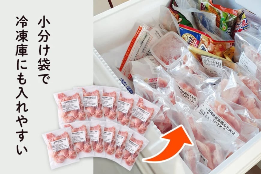 鶏肉 もも 宮崎県産 若鶏もも肉 カット 250g 20p 計5kg [九州児湯フーズ 宮崎県 美郷町 31aj0051] 小分け とり肉 鳥肉 鶏もも 鶏もも肉 鶏 冷凍 真空包装 モモ 鶏モモ 鶏モモ肉 宮崎 パラパラ バラ凍結 セット