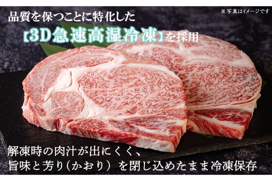 宮崎牛 A4 赤身 ステーキ 150g×3枚 特製ステーキソース シーズニング付 [南海グリル 宮崎県 美郷町 31bg0016] 牛肉 和牛 ステーキ 赤身肉 脂控えめ あっさり 厳選 旨味 冷凍 3D急速高湿冷凍 パック包装 贅沢 ご褒美 記念日