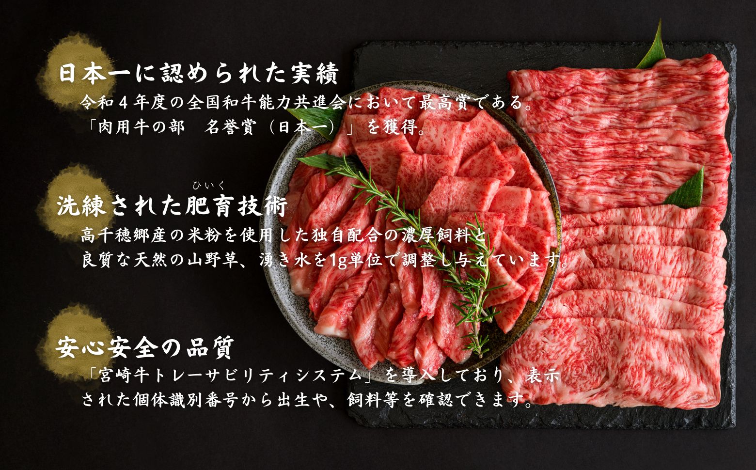 宮崎県産黒毛和牛A4等級以上 高千穂牛焼肉（ロース&上カルビ）・すき焼き用(ロース・モモ)セット 計1kg|  焼肉 しゃぶしゃぶ すき焼き ロース カルビ モモ 牛肉 肉 お肉 精肉 精肉セット 国産 国産牛 ブランド牛 A4 薄切り スライス パーティー BBQ プレゼント ギフト |_Tk002-064